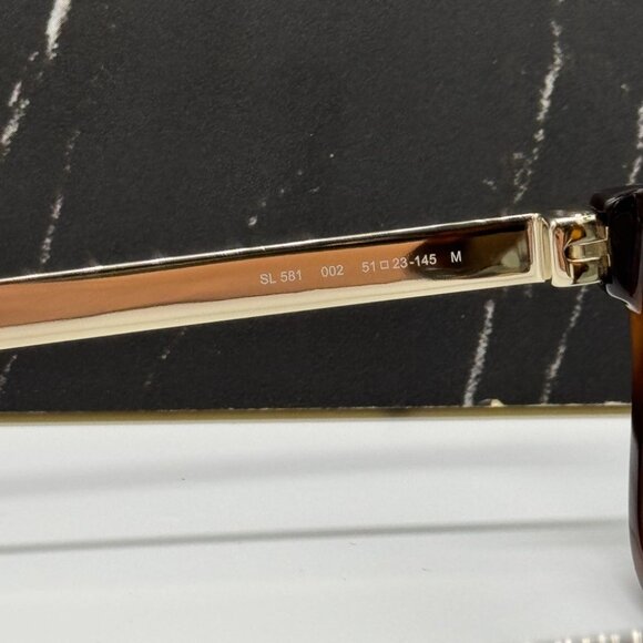 NEW SAINT LAURENT SL581 002 MEN HAVANA SUNGLASSES SAINT LAURENT SL 581 002 - Picture 11 of 13